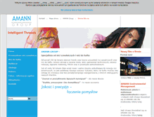 Tablet Screenshot of amann.pl